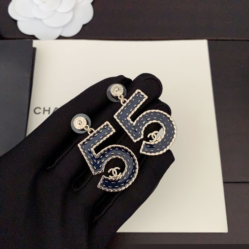Ch*el earrings